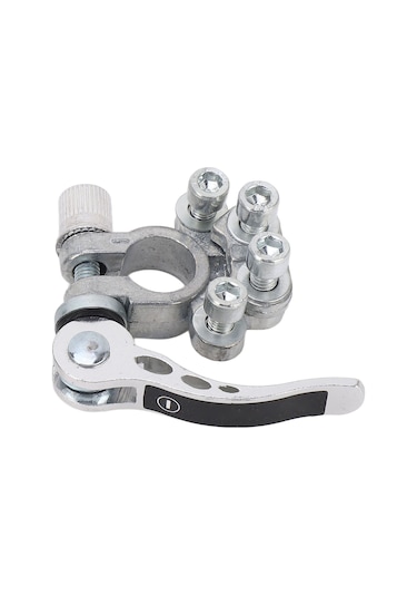 Vkemall Otomotiv Akü Bağlantı Terminaleği, 4 Yollu Hızlı Kesme, A Tipi Polarityli, Bakır Malzeme, Anahtarlı Montaj, 45-200ah Uyumlu