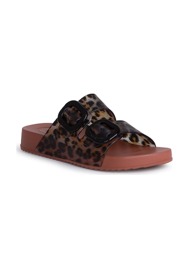 Igor S10336Z Habana Brillo Leo Kahverengi Kadın Terlik Kiremit