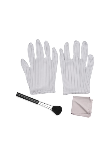 Youtek Kamera Temizlik Seti: Antistatik Eldivenler, Lens Fırçası Ve Mikrofiber Mendil İle Fotoğraf Cihazlarını Koruyun