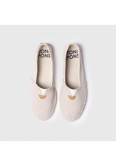 Espadril / Keten Kadın Blanes-er Toni Pons Ecru Cru Null Ekru