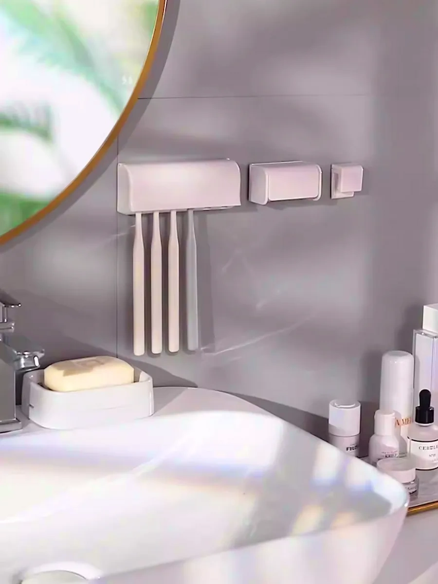 Greduha Duvar Tipi Diş Fırçası Tutucu Raf 284722052 Beyaz