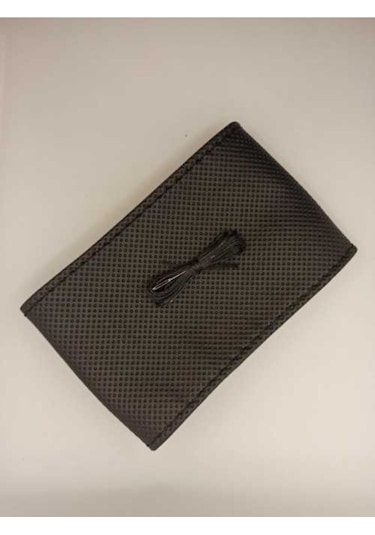 Noktalı Siyah Deri Siyah Ip Dikmeli Direksiyon Kılıfı