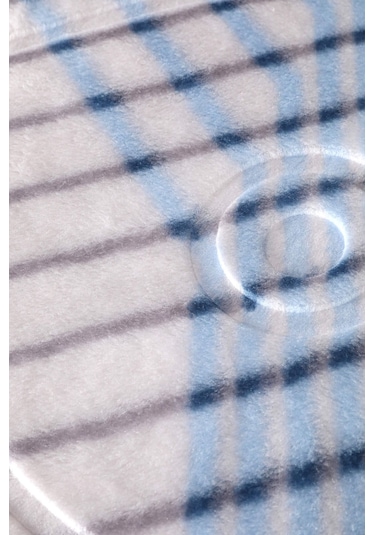 Aksu Embos Tek Kişilik Battaniye 2 Kg - Gri