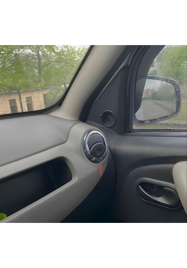 Ebal Otomotiv Dacia DOKKER Krom Havalandırma Çerçeve 4 prç P Çelik 2012 Üzeri