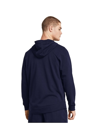 Under Armour Rival Terry Lc Erkek Lacivert Kapüşonlu Hoodie Lacivert
