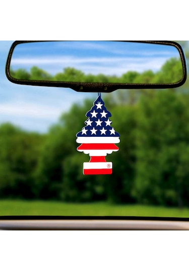 Little Trees Amerikan Bayraklı Vanilla Pride Oto Kokusu 3 Adet
