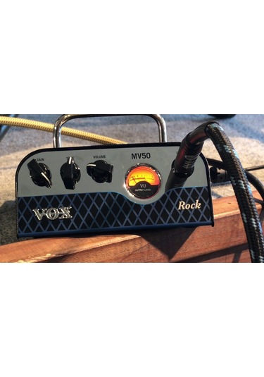 Vox Mv50 Rock 50-Watt Hybrid Tube Head Kafa Amfisi