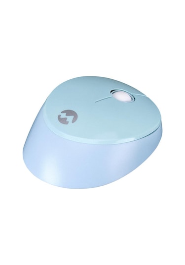 Everest Round Km-6282 Renkli Tuşlu Mavi Kablosuz Q Multimedia Klavye + Mouse Set Optik