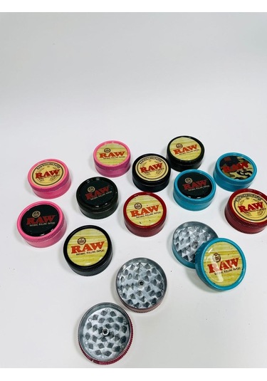 Raw 2Parça Full Metal Tutun Parçalıyıcı Grinder