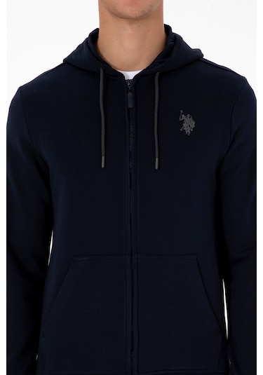 U.s. Polo Assn. Erkek Lacivert Hırka Örme 50313748-vr033 Lacivert