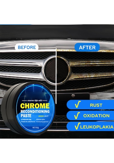 Araba Kapısı Ve Penceresi Krom Şerit Metal Cila Macunu Parlak Şerit Macunu Krom Parça Macunu 50g,jwcwsq