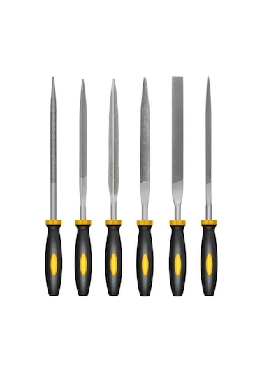 6 Parça Mini Eğe Ahşap Oyma Şekil Verme Ege Set 160 Mm..