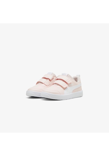 Puma Courtflex V3 V Ps Çocuk Pembe Spor Ayakkabı 397642 Pembe