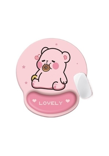 Primepickings Bilek Pedi 3d Sevimli Kız Büyük Silikon Kalınlaştırılmış Oyun Bilgisayar Ofis Boyutu: 250x220m