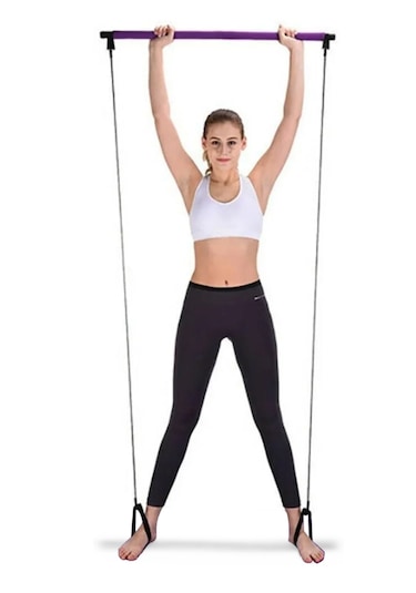 Avessa Squat Pilates Jimnastik Egzersiz Çubuğu Portable Studio Squat Bar