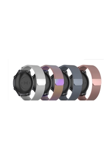 Gear S3 22mm Uyumlu Krd-12 Metal Zore Kordon
