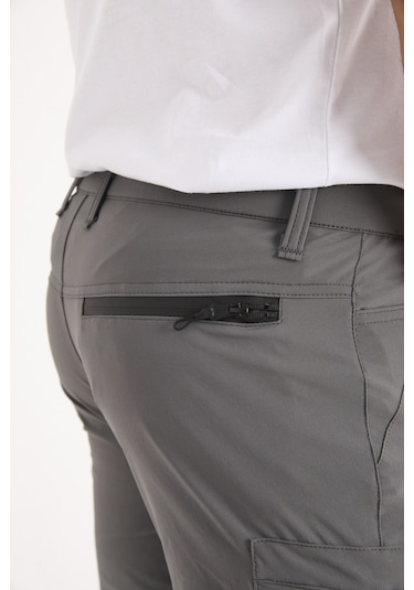 Camp532 Outdoor Tactical Su İticili Likralı Yazlık Erkek Taktik Pantolon Gri