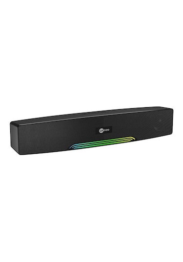 Lecoo Ds109 Bluetooth/aux/tf Kart/usb 10w Soundbar Taşınabilir Stereo Masaüstü Tv Hoparlör