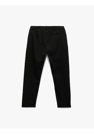 Koton Beli Bağcıklı Düğmeli Pike Kumaş Cep Detaylı Duble Paça Slim Fit Pantolon Siyah 6wam40012hk Siyah Koton Beli Bağcıklı Düğmeli Pike Kumaş Cep Detaylı Duble Paça Slim Fit Pantolon Siyah 6wam40012hk Siyah