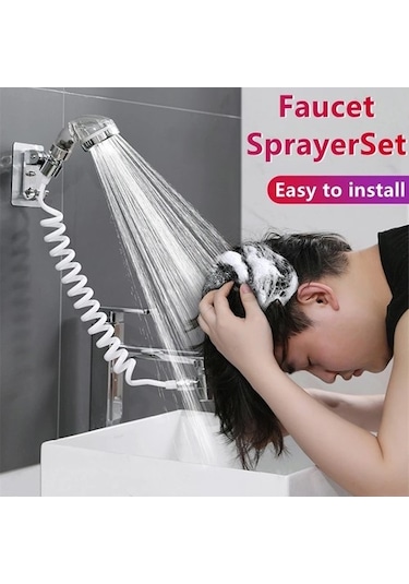 Joyhub Mingjin Shop2 Saç Duş Takımı-a Tarzı Ccc Harici Duş Başlığı Yıkama Saç Duş Başlığı Ev Havzası Musluk Harici Duş Başlığı Banyo El Yıkama Saç Artefakt 0zd2wo Beyaz