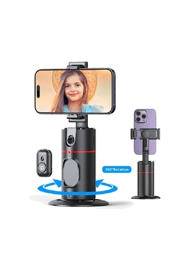 Dp P02 Tripod Otomatik Yüz Takibi 360 Dönebilen Tripod