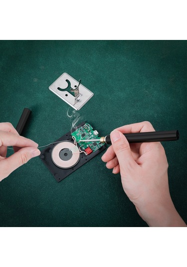 Yuntech01 Usb Şarjlı Kablosuz Dışarıda Dumanlı Demir Seti, Ev İçi Dıy Kaynak Aracı, Li-poly Pil Ve Uçak Aparatı İle Tip-b Uçlu