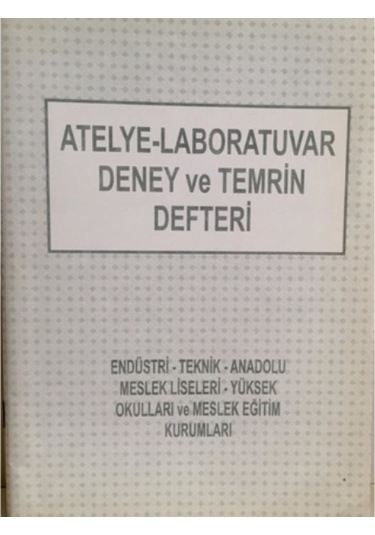 Dilman Atelye Temrin Defteri A4 40yp