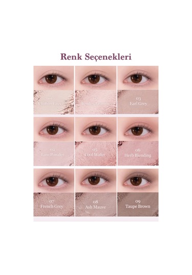 Dasique 3 Farklı Mat Dokuda Renk Seçenekleri Sunan Far Paleti Shadow Palette 13 Cool Blending 13 Cool Blending