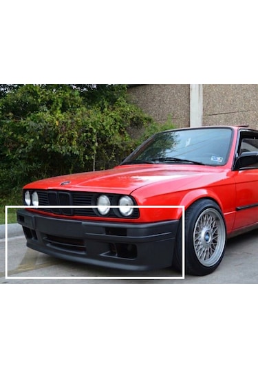 Bmw E30 M2 Ön Tampon Ve M2 Tampon Eki Tek Parça - Fiber İthal   Kalıp - Boyasız