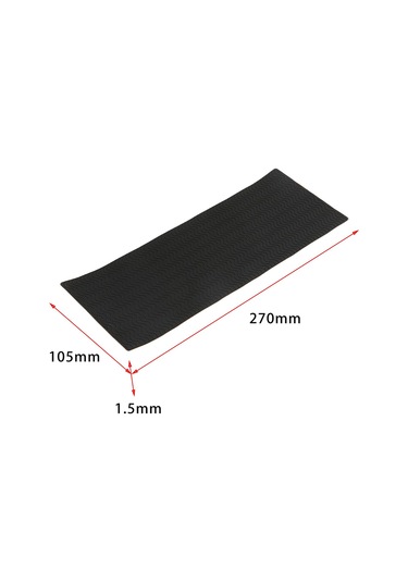 Dolıty Kauçuk Ayakkabı Tabanları Tamir Yamaları Siyah-270x105x1.5mm Siyah