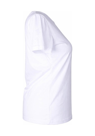 Trender 26yl71595004 Kadın T-shirt Ayıcık Baskı Beyaz