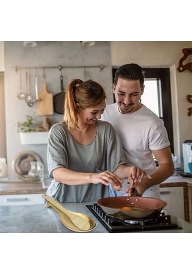 Flybuy Altın Paslanmaz Çelik Kaşık Tutacağı - Modern Mutfak Aksesuarı - Dayanıklı Ve Şık Altın