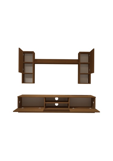 Decoraktiv Eko 5dab Mdf Dvd Tv Ünitesi Tv Sehpası Ceviz