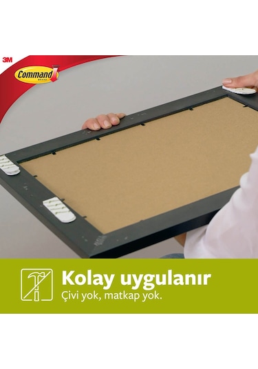 3M Command 17206-2PK Cırt Bant Büyük Boy 2'Li