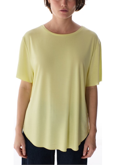 Penti Lime Yeşili Bisiklet Yaka Oversize Modal T-Shirt