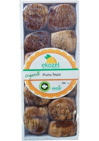 Ekozel Organik Kuru İncir 250 G