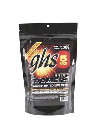 Ghs Usa Bomers 09 Elektro Gitar Teli 5 Takım Birden-5 Li Set