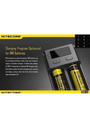 Nitecore İ2 Pil Şarj Cihazı