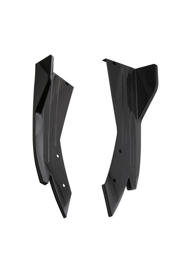 Araba Evrensel Arka Köşe Kapağı Arka Tampon Koruyucu Köşe Arka Dudak Arka Kürek Siyah