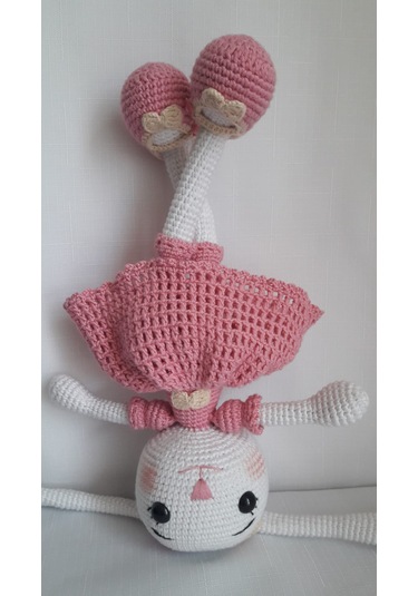 Amigurumi Pembe Tavşan Oyuncak