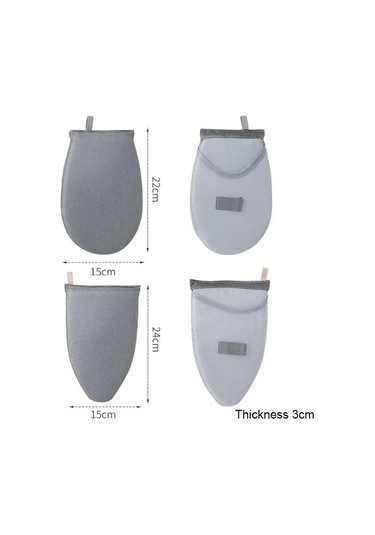 Yıkanabilir Ütü Masası Mini Haşlanma Önleyici Eldiven Demir Ped Haşlanma Önleyici Isıya Dayanıklı Leke Dayanıklı Leke Buharlayıcı Aksesuarları Greya