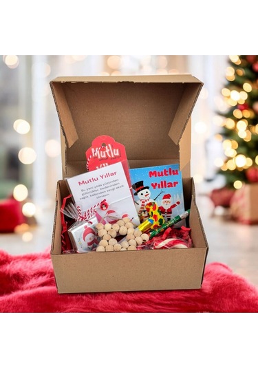 Yeni Yıl - Yılbaşı Hediyesi Çocuk Kutusu -çocuklar İçin Yeni Yıl Hediyesi