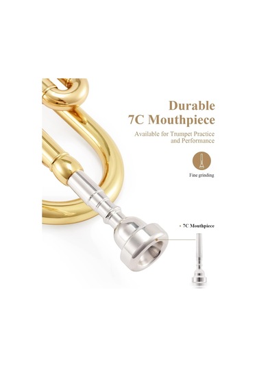 Eastar Etr-380 Standard Si Bemol Trompet Golden