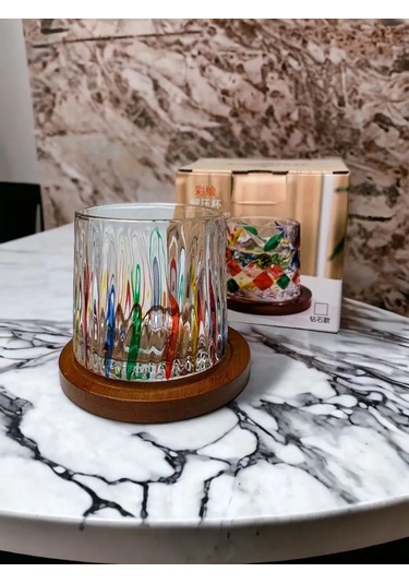 Kitoboj Döner Bardak Ve Tepsi 300 Ml 148505368 Şeffaf Kristal