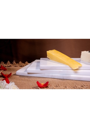 Mermer Peynir Standı /servis /sunum Beyaz