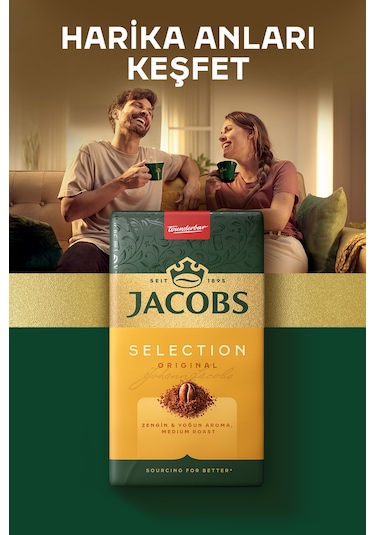 Jacobs Filtre Kahve Selection 4 x 250 G