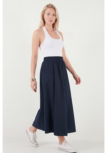 Lela Bayan Etek 668ye4449 Lacivert