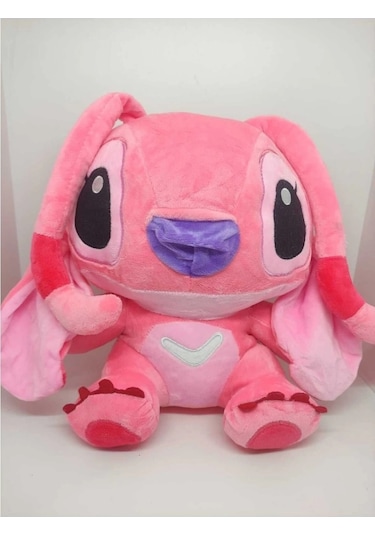 Stitch Peluş Oyuncak 35 Cm Sevimli Ve Yumuşak Peluş Karakter PEMBE