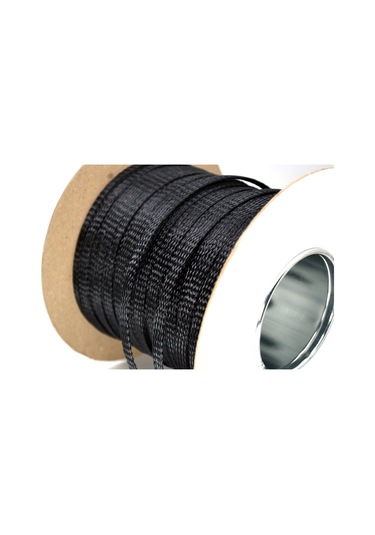 6mm Kablo Toplama Çorabı Siyah 100 Metrelik Top