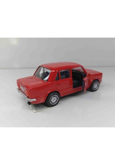 Oyuncak Metal Model Araba 1/36 Çek Bırak Kırmızı Hacı Murat 124